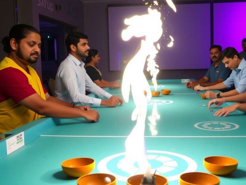 Tropical Fish Fiesta India Tournament - Community Celebration Tropical Fish Fiesta India Diwali Tournament with Indian players celebrating